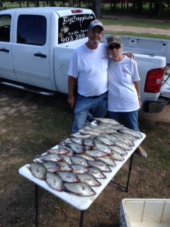 10-22-14 Garrett Keepers with BigCrappie Guides Tx